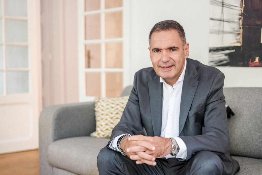 Portrait professionnel de chef d'entreprise dans le domaine de la tech à Toulouse